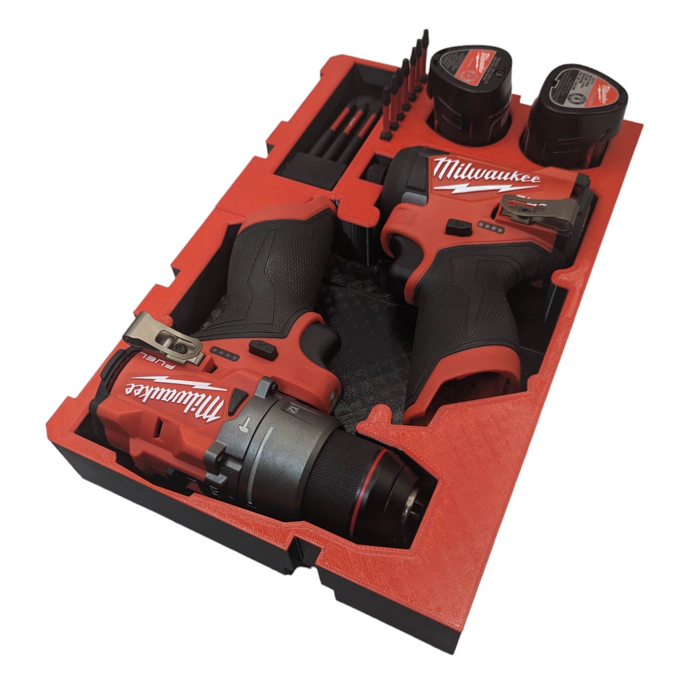 M12 Drill / Impact / Stubby Gen2 / Right Angle Die Grinder Insert Organizer (FULL DRAWER)